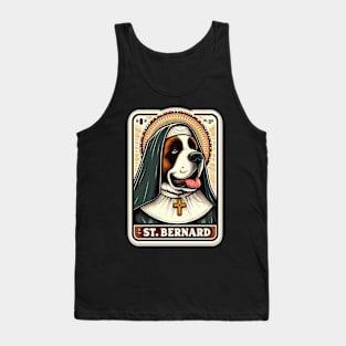 Saint Bernard nun Tank Top